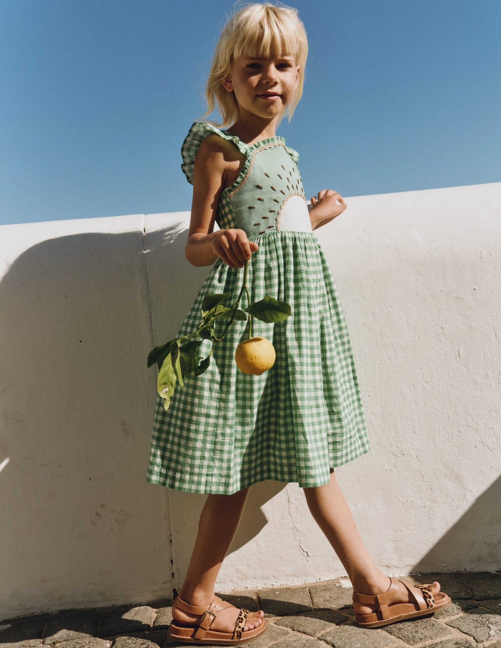 Kids Printed Summer Dress