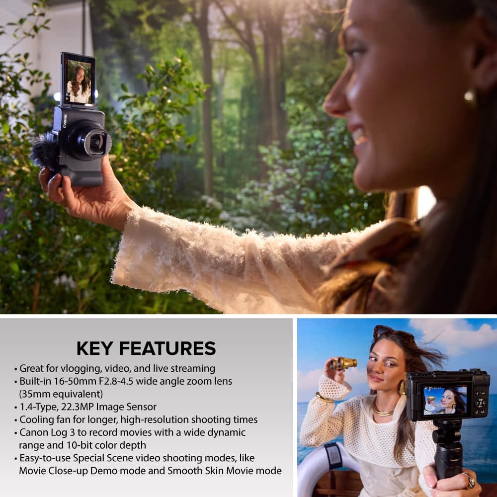 Canon PowerShot V1 4K Digital Camera - Image 3