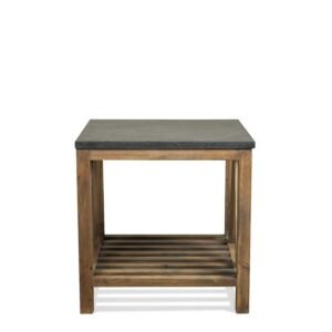 Weatherford Rectangle Side Table in Reclaimed Natural Pine