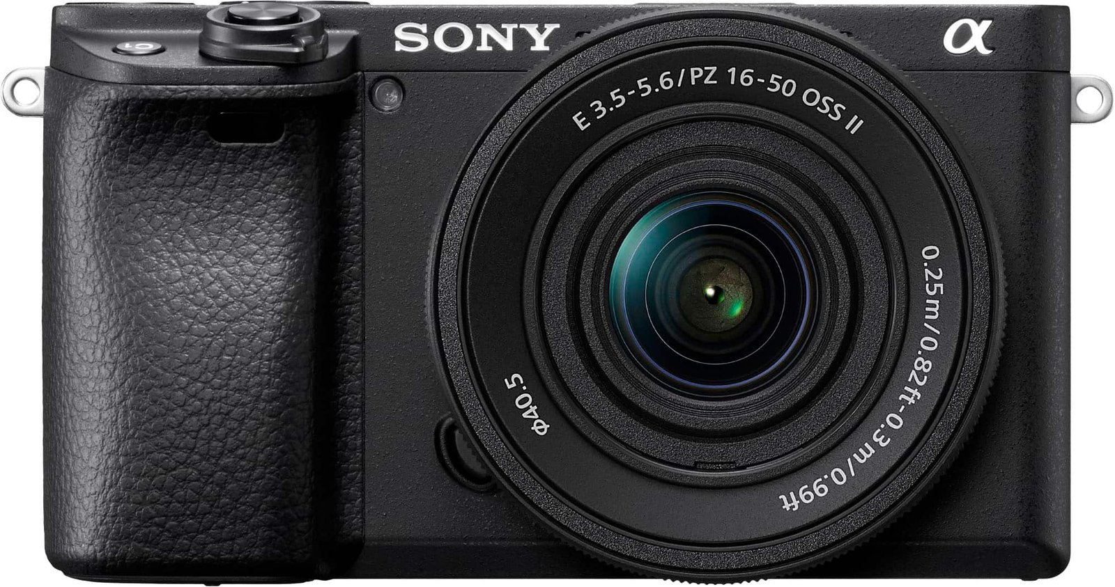 Sony Alpha 6400 APS-C Mirrorless Camera with E PZ 16-50mm Lens – Black