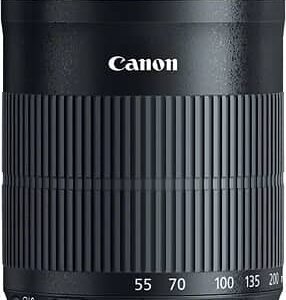 Canon EF-S 55-250mm f/4-5.6 IS STM Telephoto Zoom Lens for EOS DSLR Cameras – Black