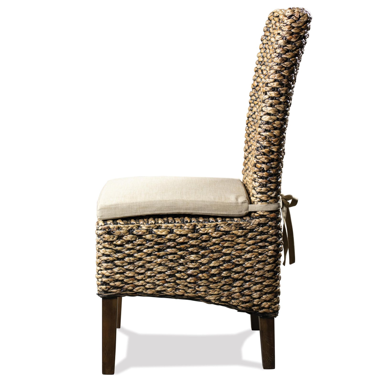 Mix-n-match Chairs Woven Side Upholstered Chair in Hazelnut - Image 3