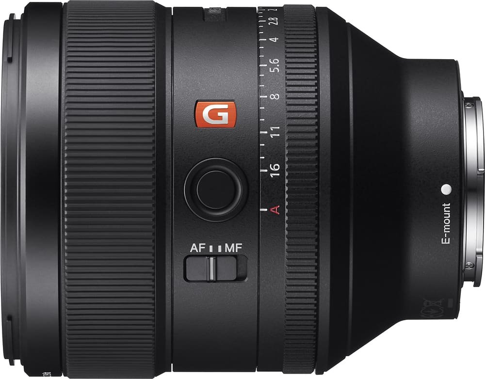 Sony FE 85mm F1.4 GM G Master Full-Frame E-Mount Lens – Black