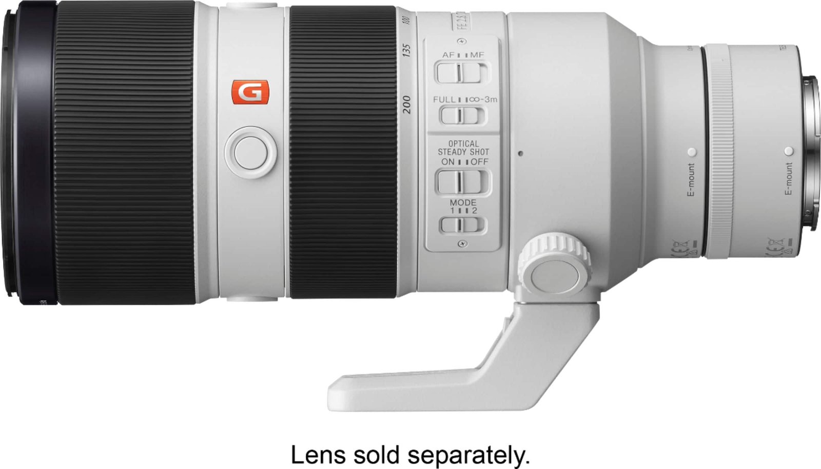Sony - 2.0x Teleconverter Lens for Select Lenses - White - Image 3