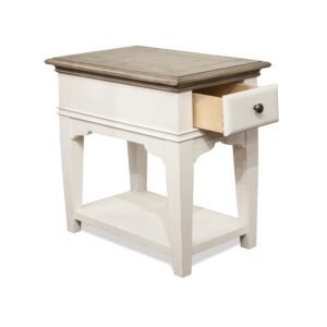 Myra Chairsider in Natural/paperwhite