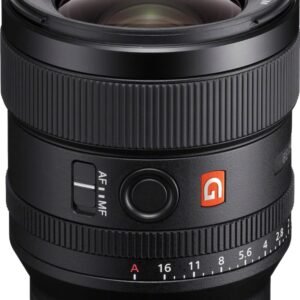 Sony FE 24mm F1.4 GM G Master Wide-Angle Prime Lens – Black