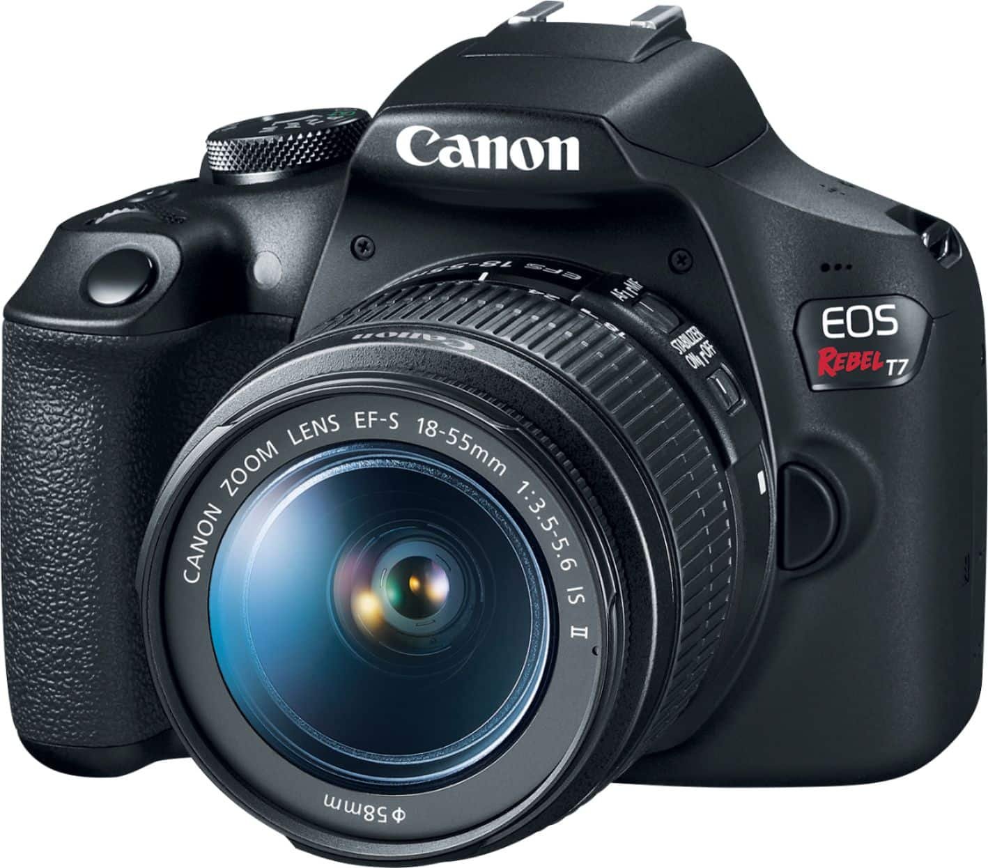 Canon EOS Rebel T7 DSLR Camera Two-Lens Kit - Image 2