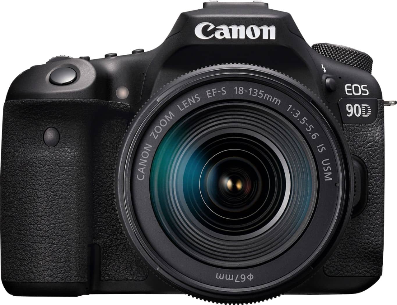 Canon EOS 90D DSLR Camera with EF-S 18-135mm Lens – Black