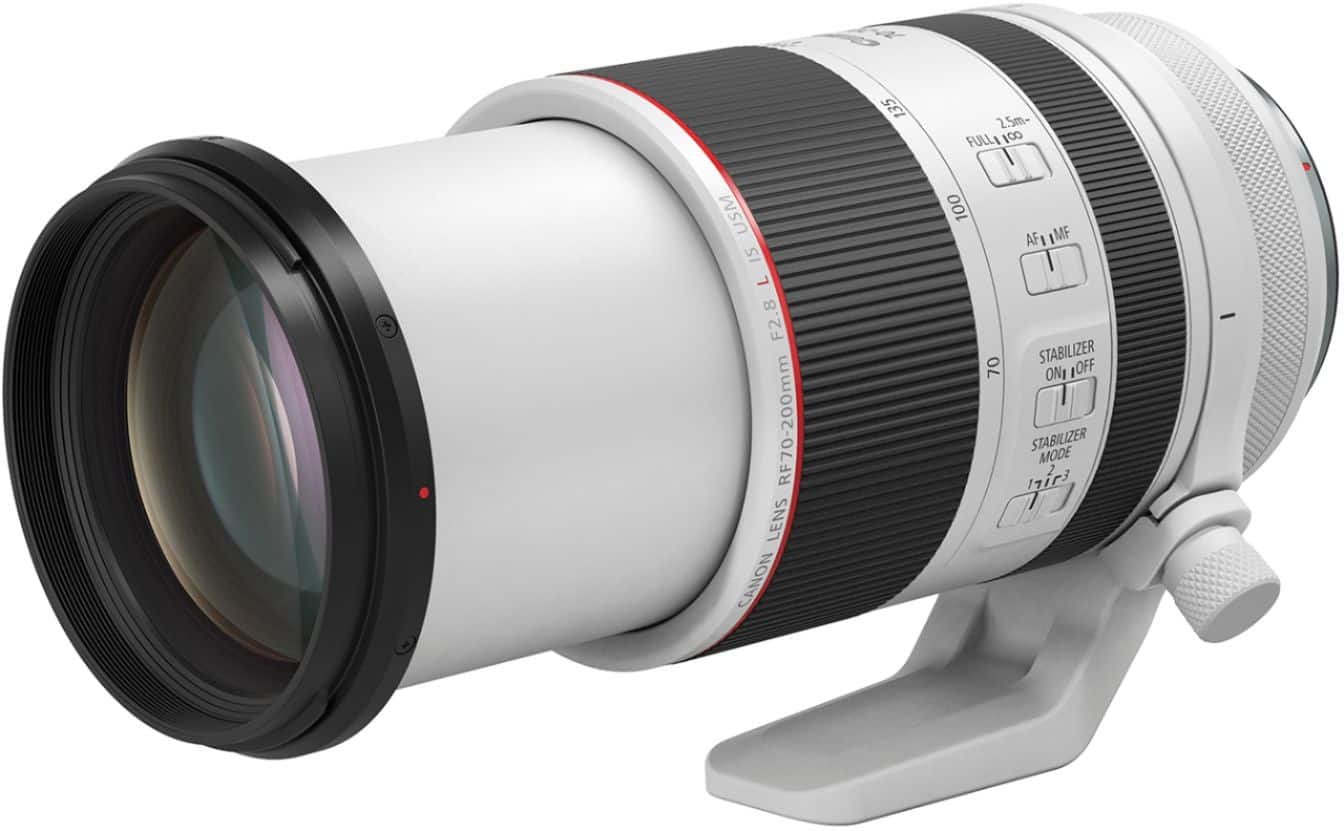 Canon RF 70-200mm f/2.8 L IS USM Telephoto Zoom Lens for EOS R-Series Cameras – White - Image 3