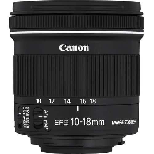 Canon EF-S 10-18mm f/4.5-5.6 IS STM Ultra-Wide Zoom Lens for EOS DSLR Cameras – Black - Image 3