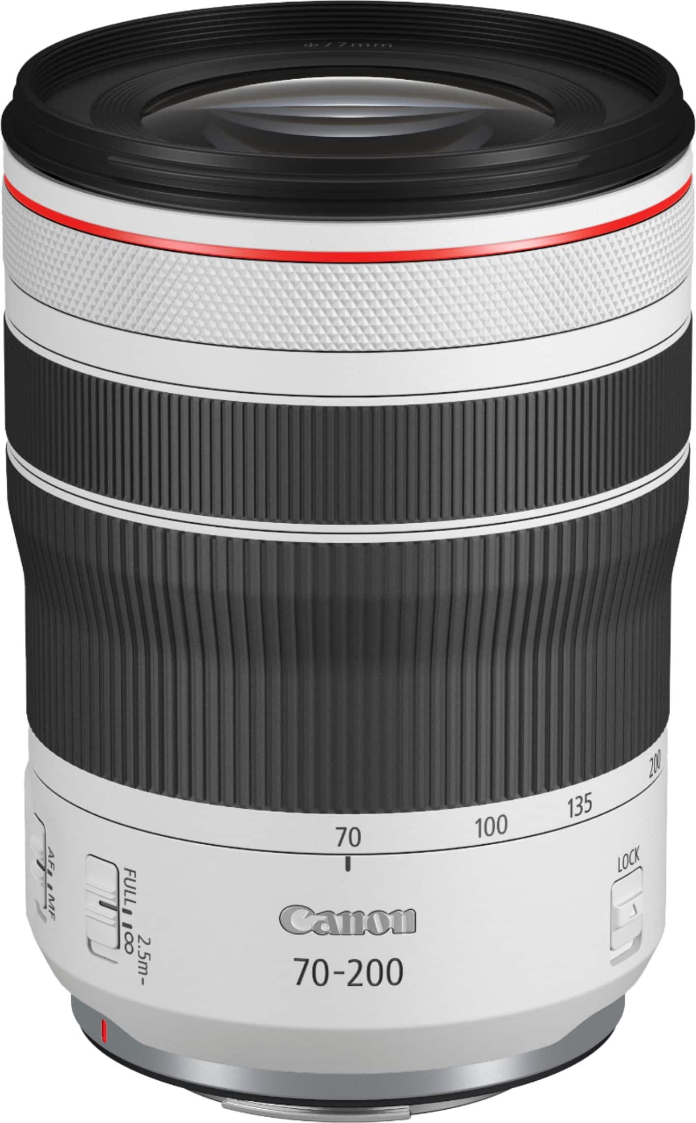 Canon RF 70-200mm f/4 L IS USM Telephoto Zoom Lens for EOS R-Series Cameras – White