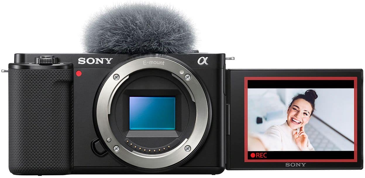 Sony Alpha ZV-E10 Mirrorless Camera Body Only – Black