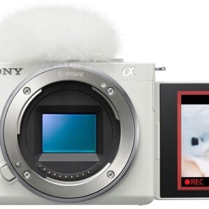 Sony Alpha ZV-E10 Mirrorless Vlog Camera Body Only – White