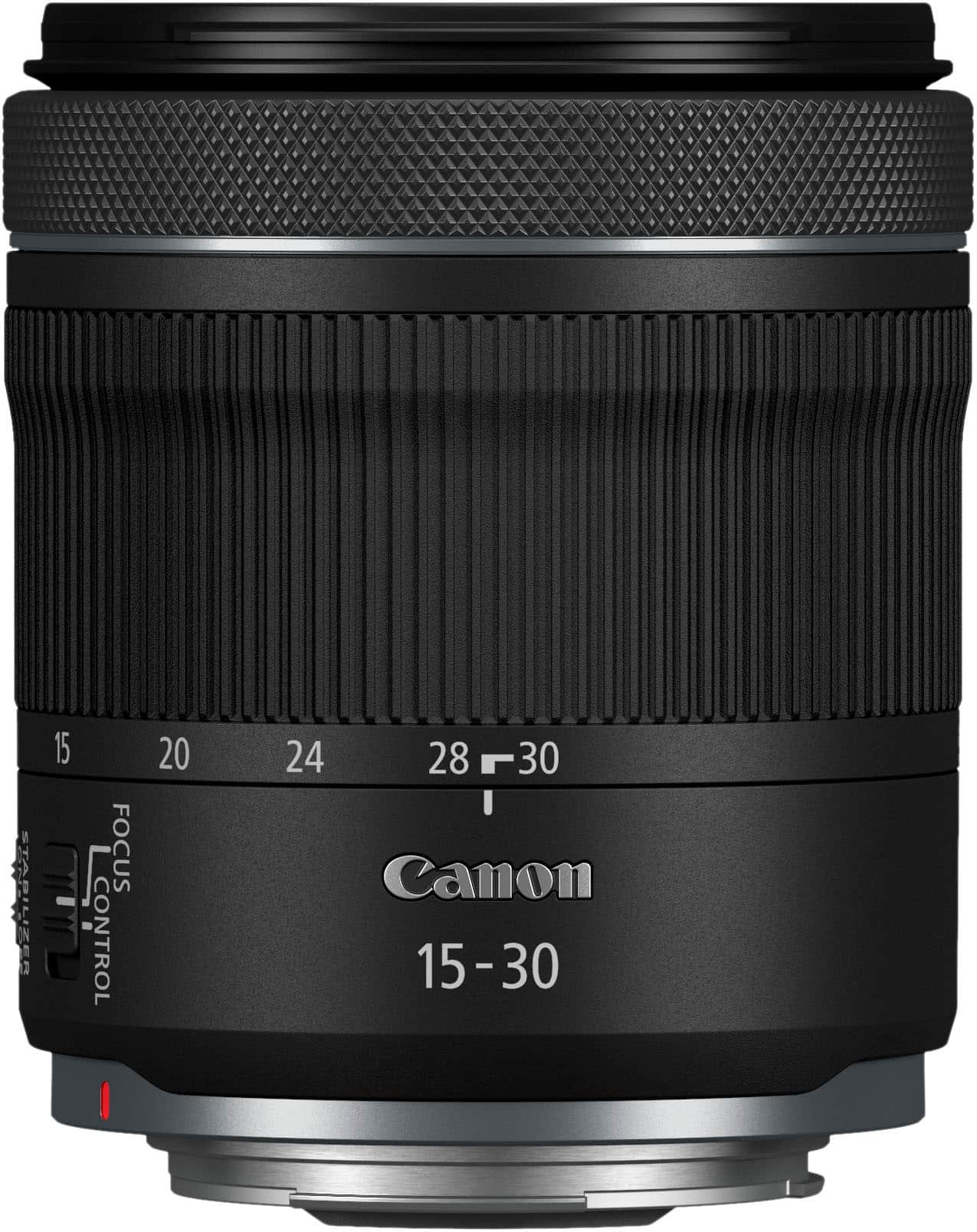 Canon RF 15-30mm f/4.5-6.3 IS STM Wide-Angle Zoom Lens