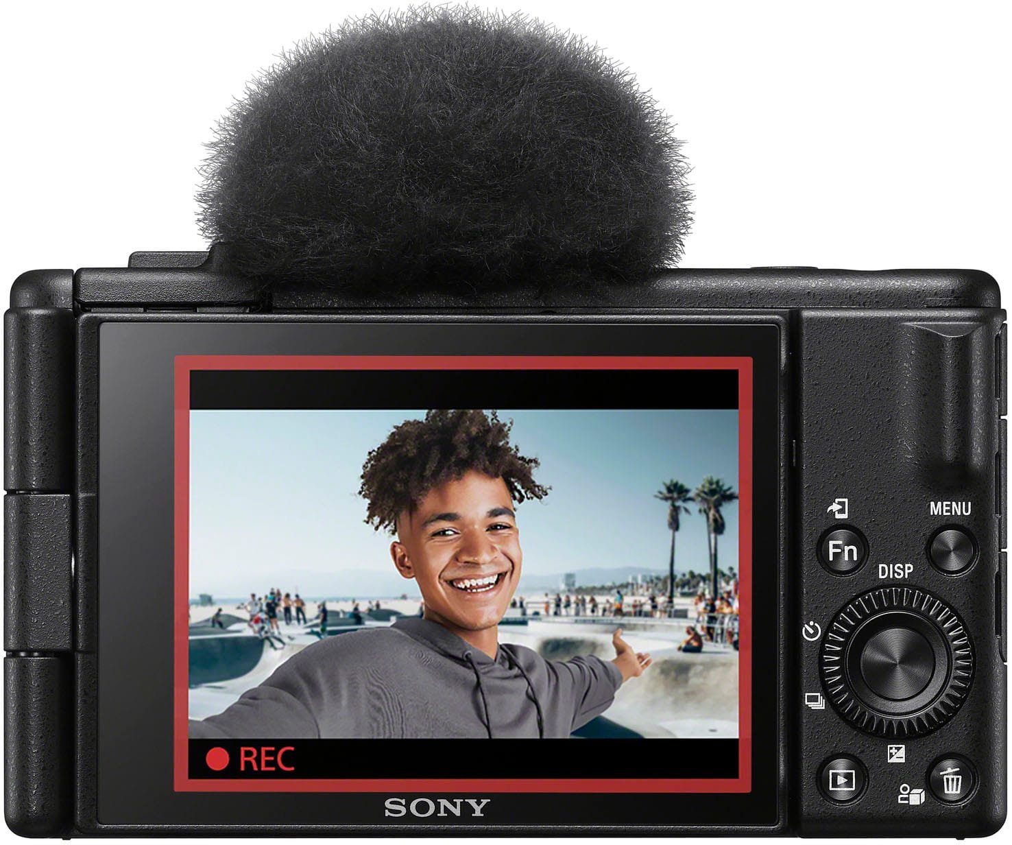 Sony - ZV-1F Compact Digital Camera - Black - Image 4