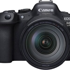 Canon - EOS R6 Mark II Mirrorless Camera with RF24-105mm f/4L IS USM Lens - Black