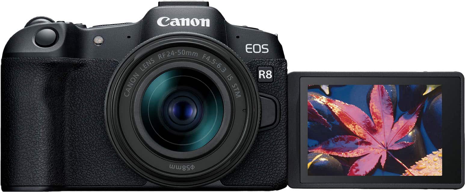 Canon EOS R8 Mirrorless Camera with RF 24-50mm Lens - Image 5
