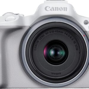 Canon EOS R50 Mirrorless Camera with RF-S 18-45mm Lens