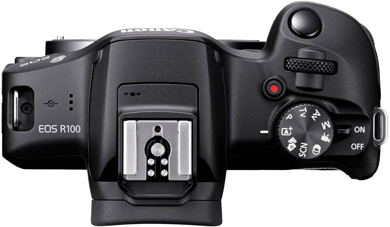 Canon EOS R100 4K Mirrorless Camera Body - Image 4
