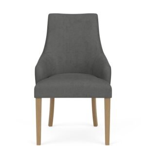 Mix-n-match Chairs Swoop Arm Upholstered Chair in Slate