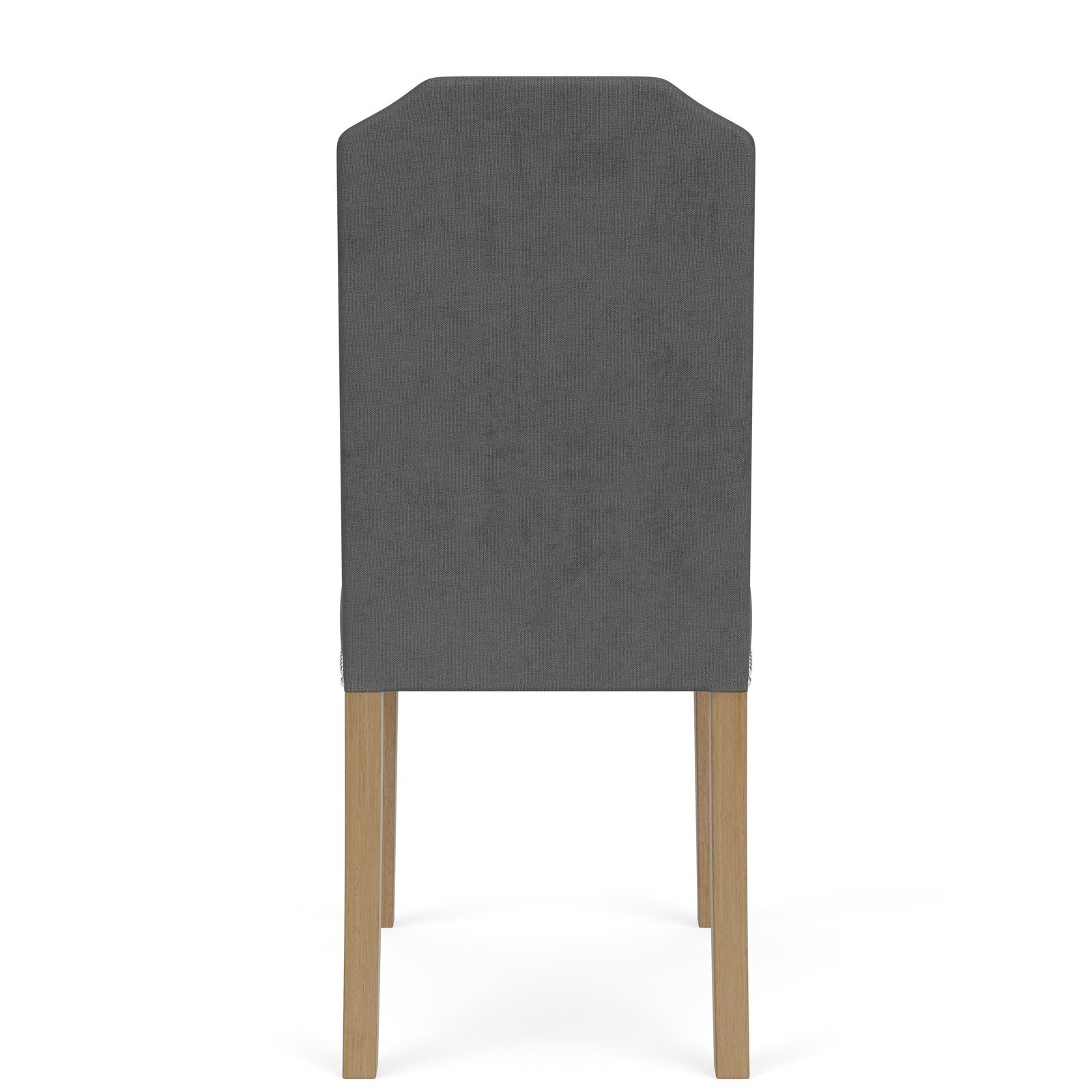 Mix-n-match Chairs Cliped Top Upholstered Chair in Slate - Image 3
