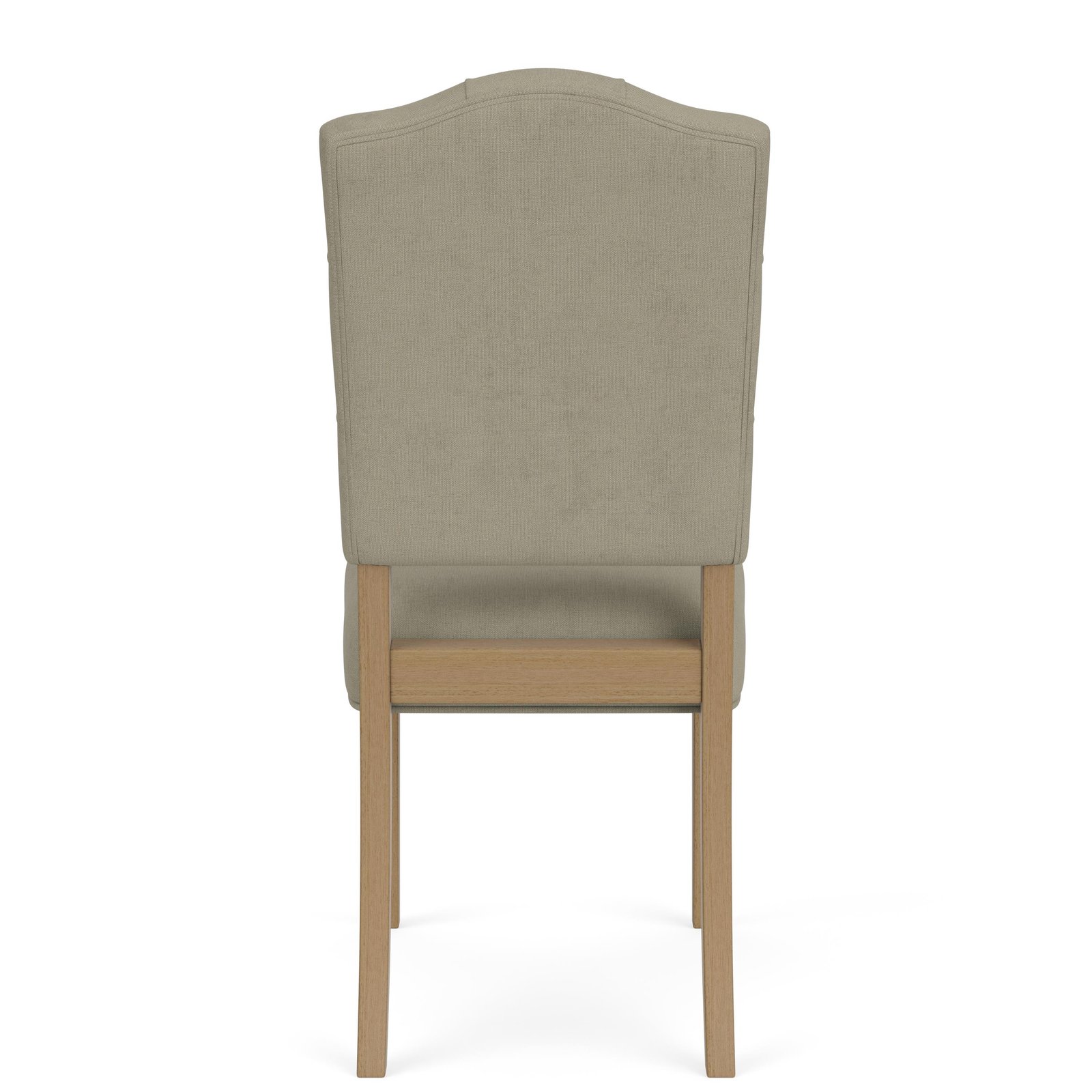 Mix-n-match Chairs Buton Tuft Upholstered Chair in Sand - Image 3