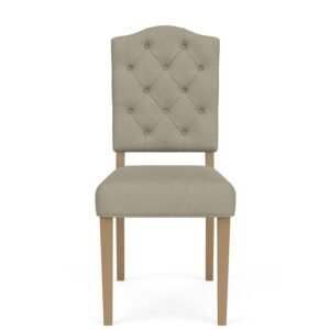 Mix-n-match Chairs Buton Tuft Upholstered Chair in Sand