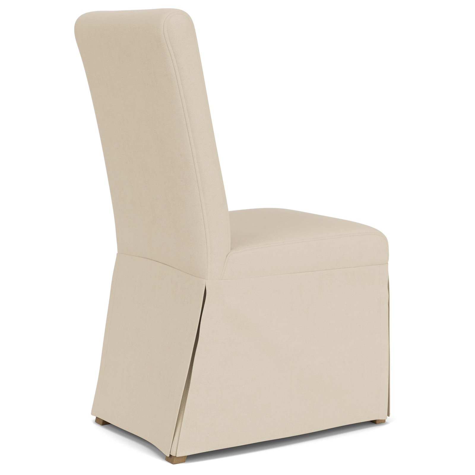 Mix-n-match Chairs Parsons Upholstered Chair in Ivory - Image 4