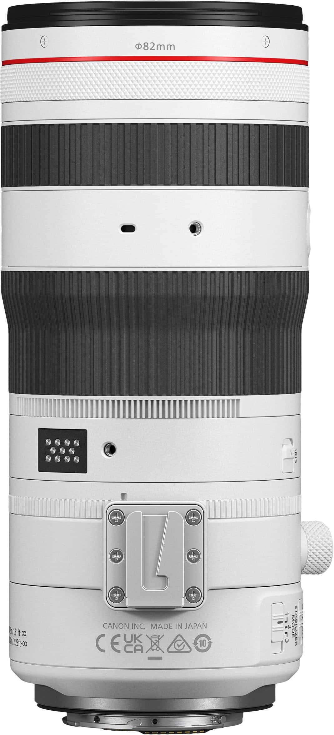 Canon RF 70-200mm f/2.8 L IS USM Z Hybrid Zoom Lens for EOS R-Series Cameras – White - Image 2