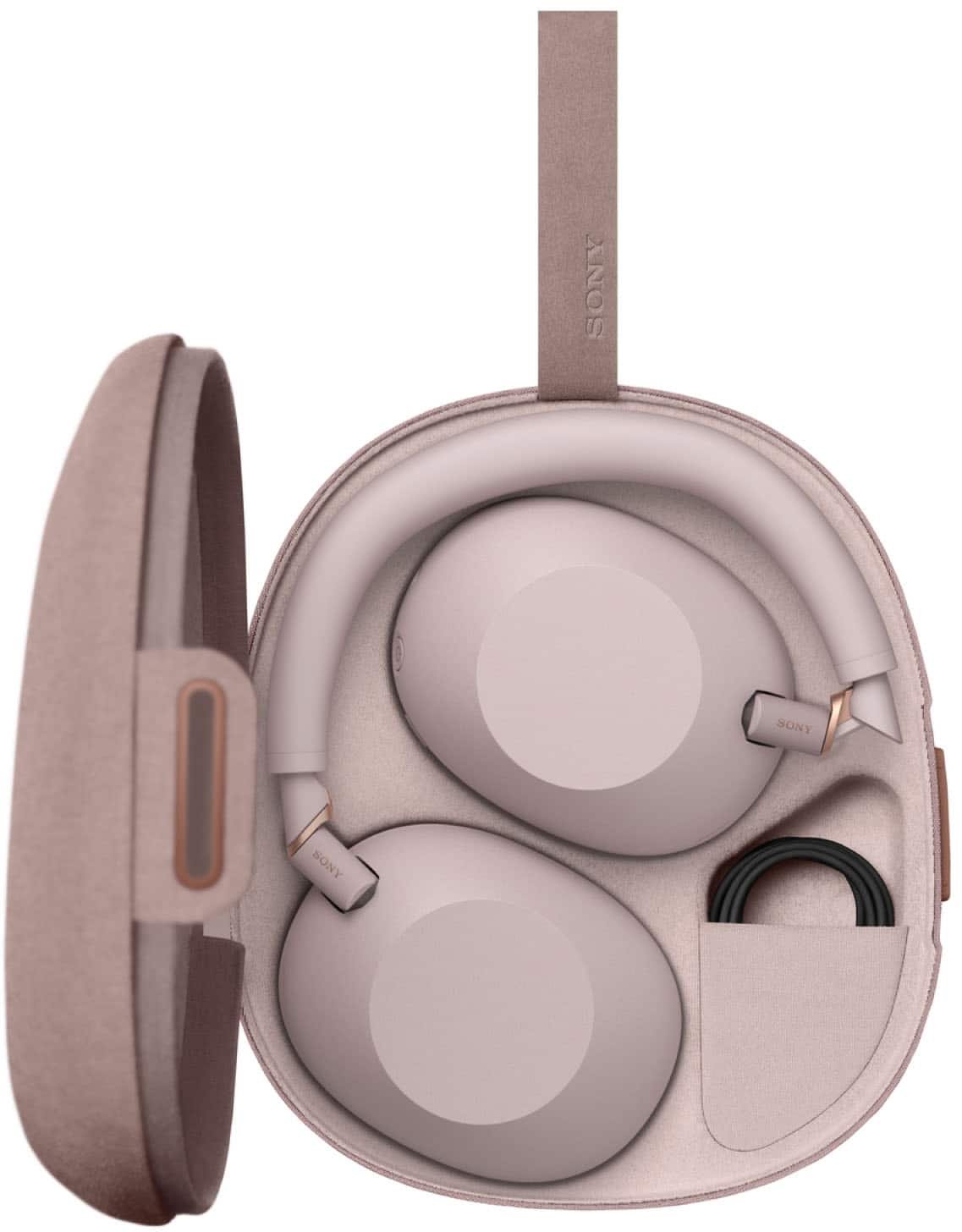 Sony WH-1000XM6 Wireless Noise-Canceling Headphones – Sand Pink - Image 7