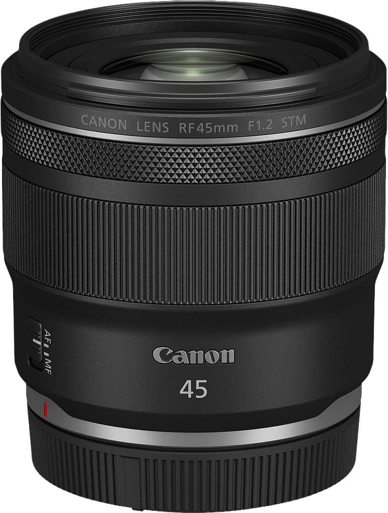 Canon RF 45mm f/1.2 STM Standard Prime Lens for EOS R-Series Cameras – Black - Image 2