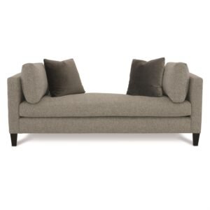 Saxon Fabric Chaise in Mocha