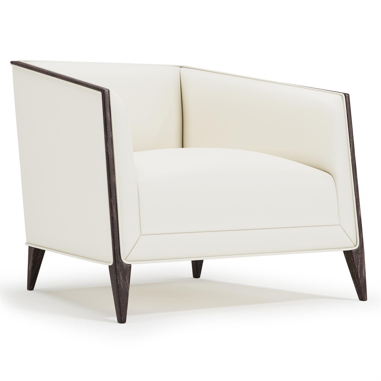 Bernhardt Interiors Aubree Leather Chair in White - Image 2