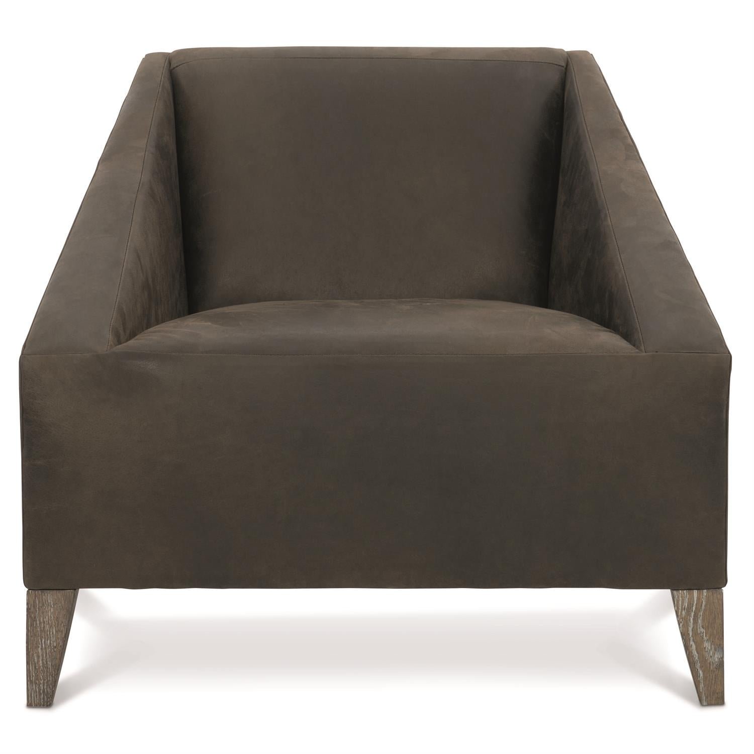 Bernhardt Interiors Nash Leather Chair in Brown
