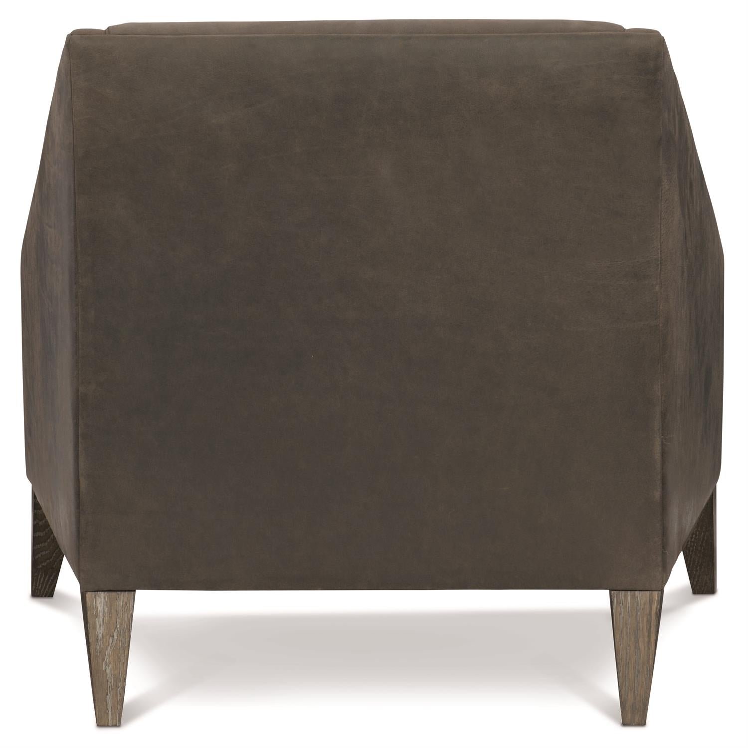 Bernhardt Interiors Nash Leather Chair in Brown - Image 4