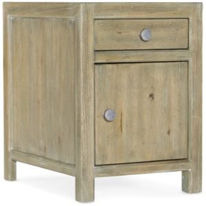 Hooker Furniture Surfrider Chairside Chest in Light Wood