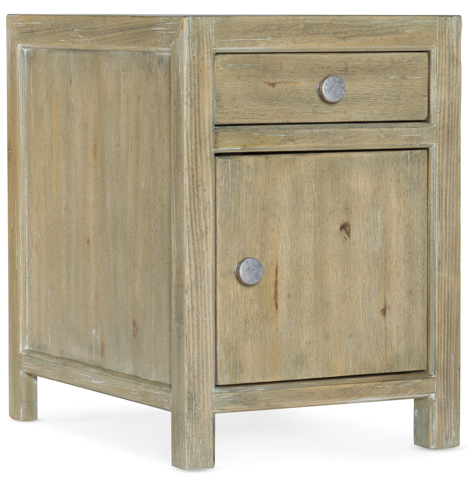 Hooker Furniture Surfrider Chairside Chest in Light Wood