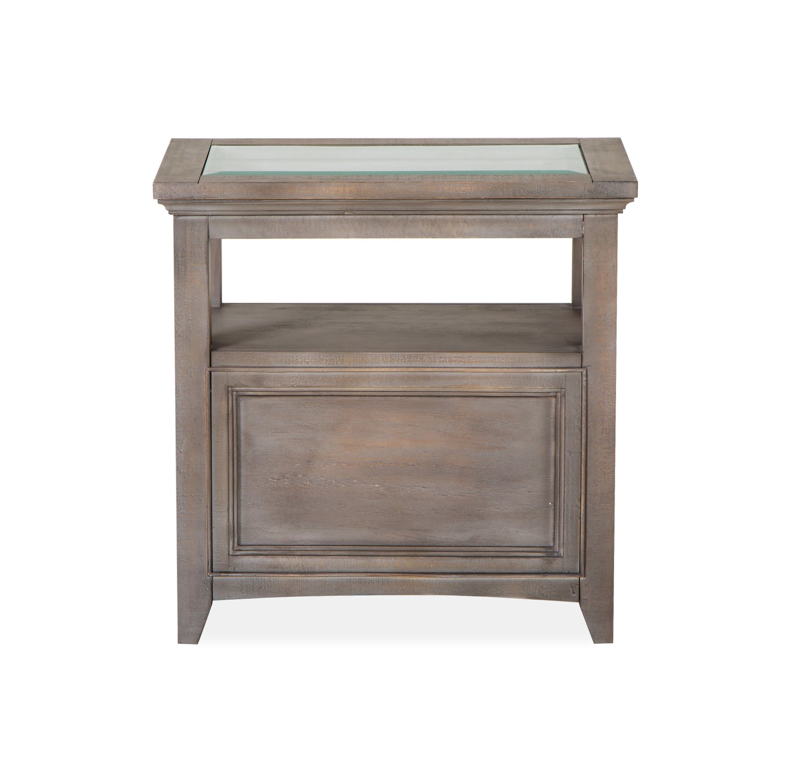 Paxton Place Chairside End Table in Dovetail Grey - Image 6