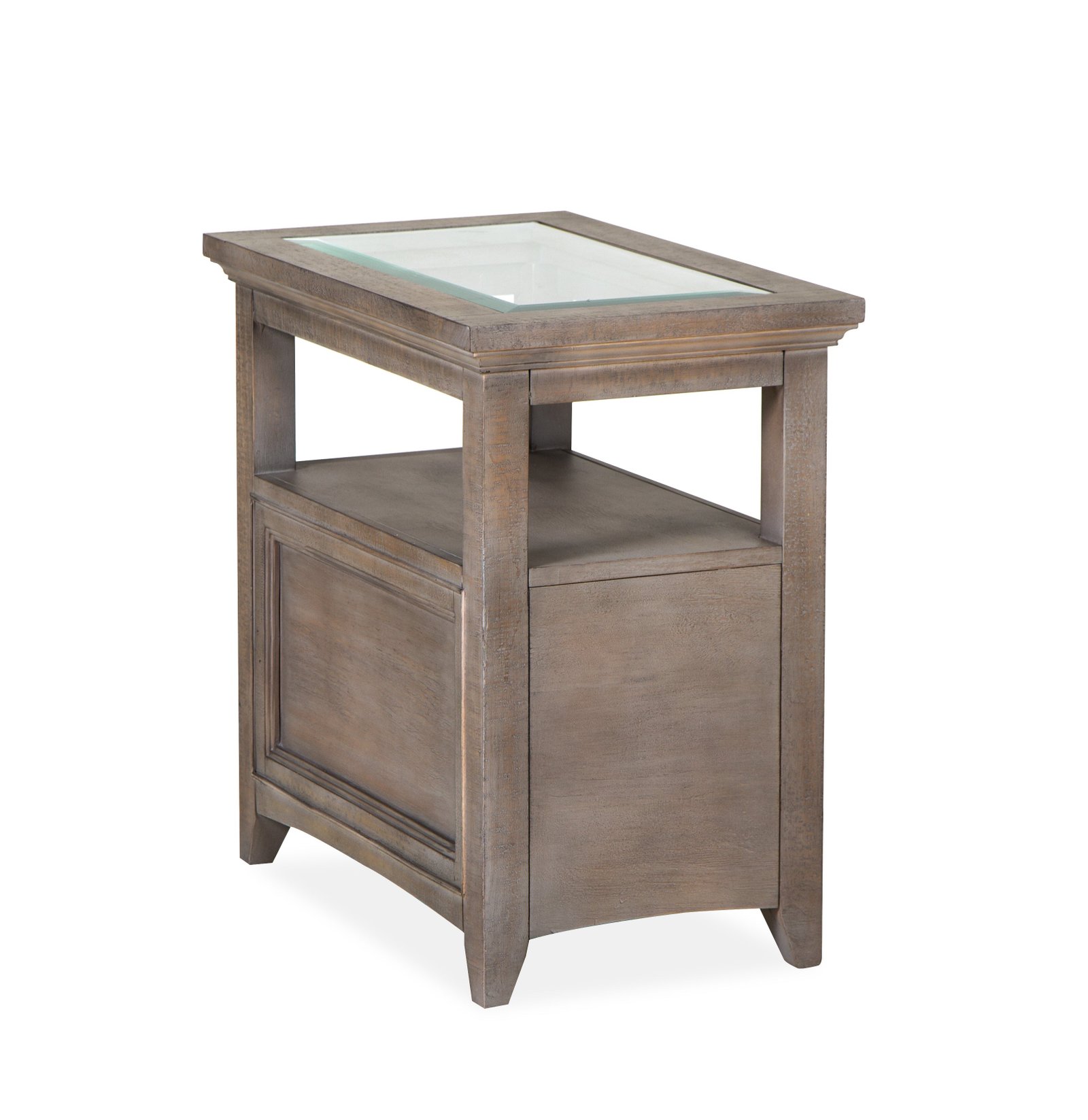 Paxton Place Chairside End Table in Dovetail Grey - Image 4