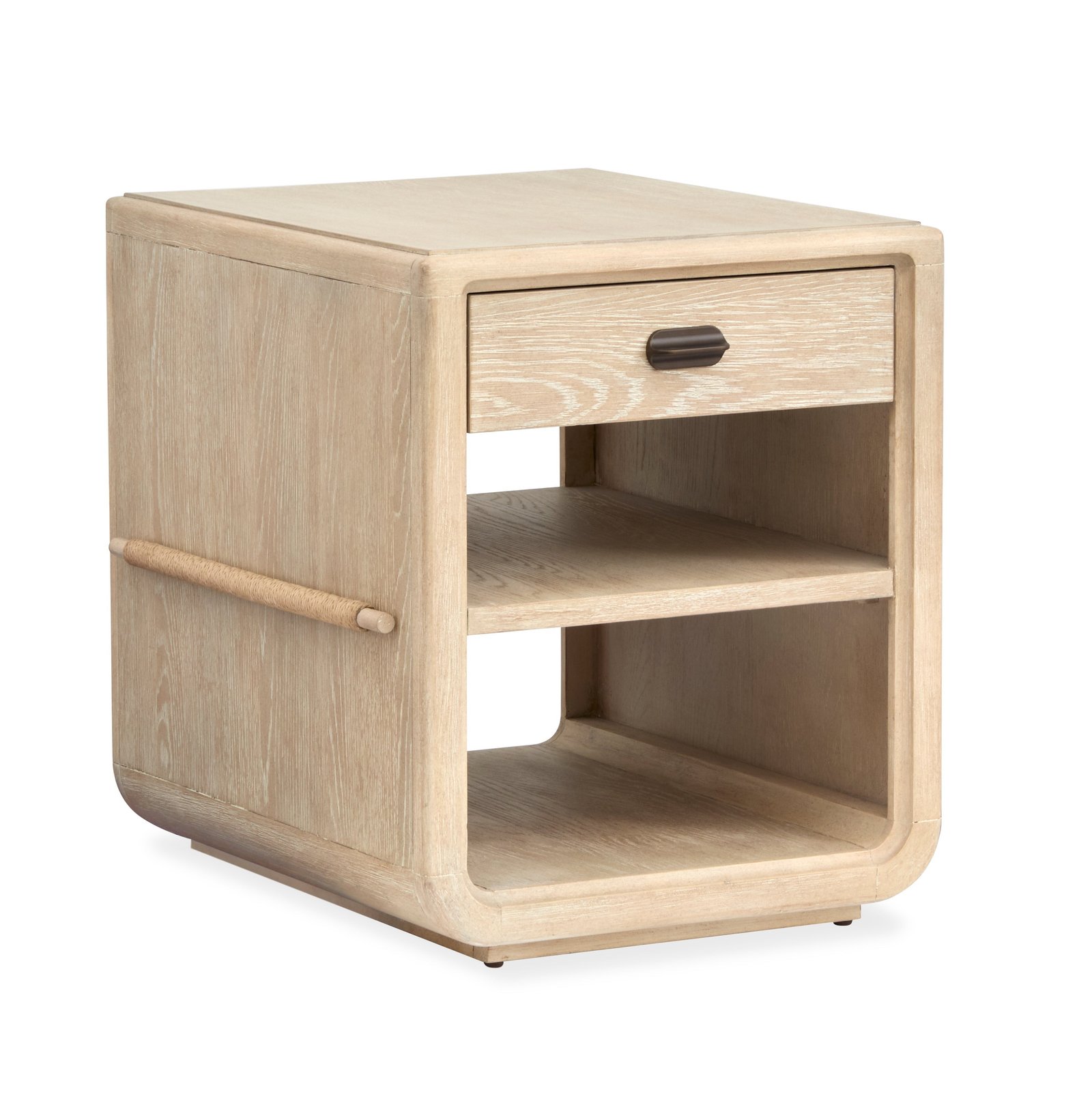 Magnussen Sunset Cove Chairside End Table in Sanibel Brown - Image 6