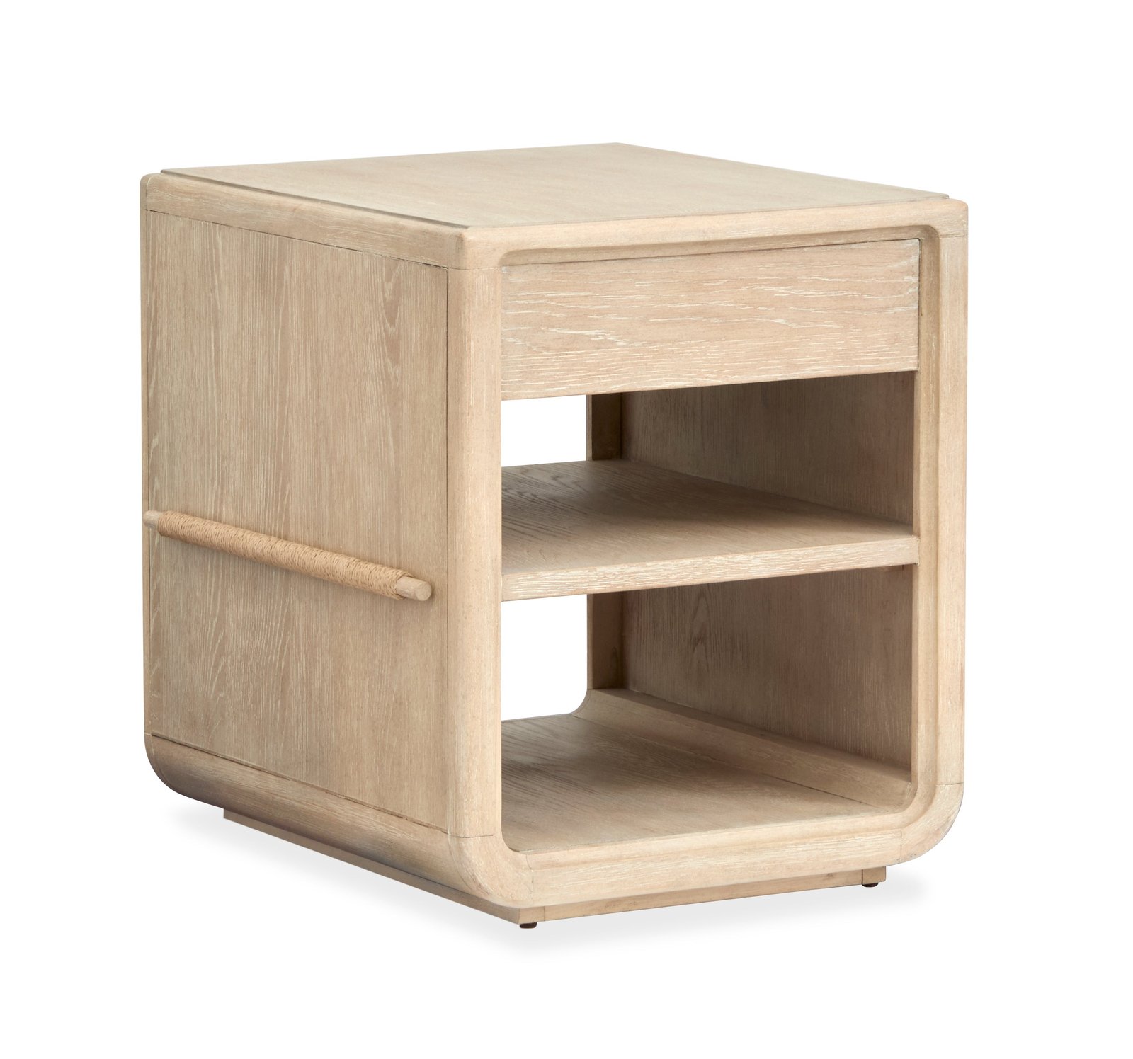 Magnussen Sunset Cove Chairside End Table in Sanibel Brown - Image 5