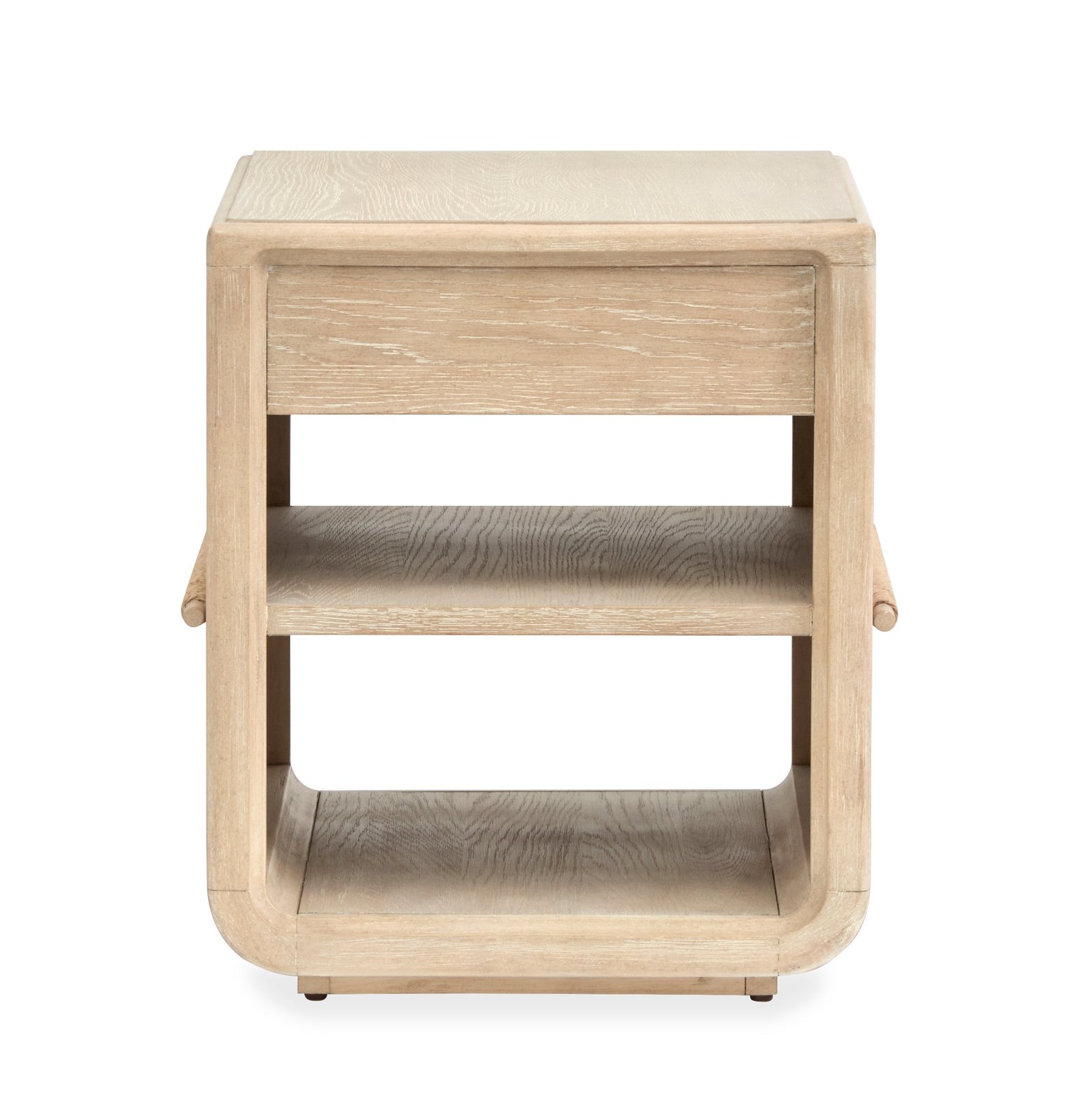 Magnussen Sunset Cove Chairside End Table in Sanibel Brown - Image 4