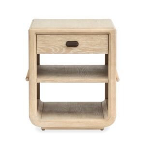 Magnussen Sunset Cove Chairside End Table in Sanibel Brown