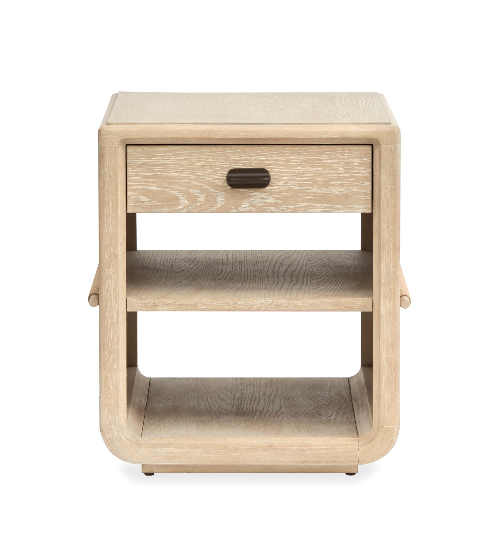 Magnussen Sunset Cove Chairside End Table in Sanibel Brown