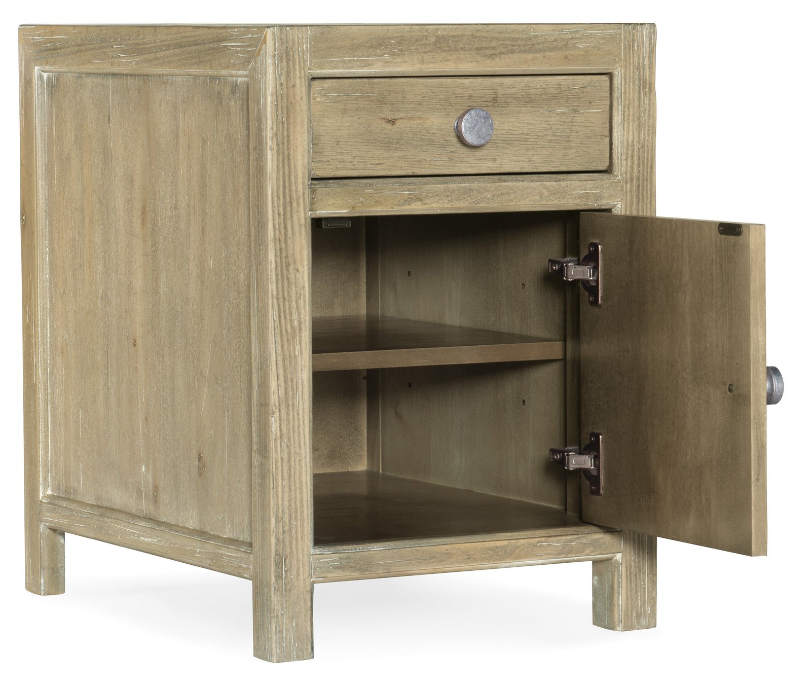 Hooker Furniture Surfrider Chairside Chest in Light Wood - Image 3