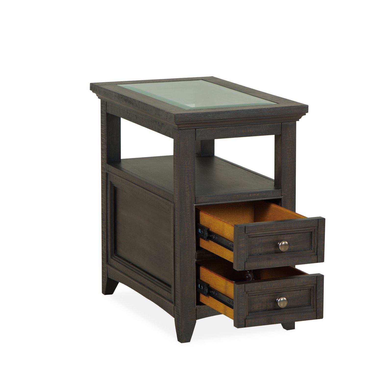 Westley Falls Chairside End Table in Graphite - Image 3