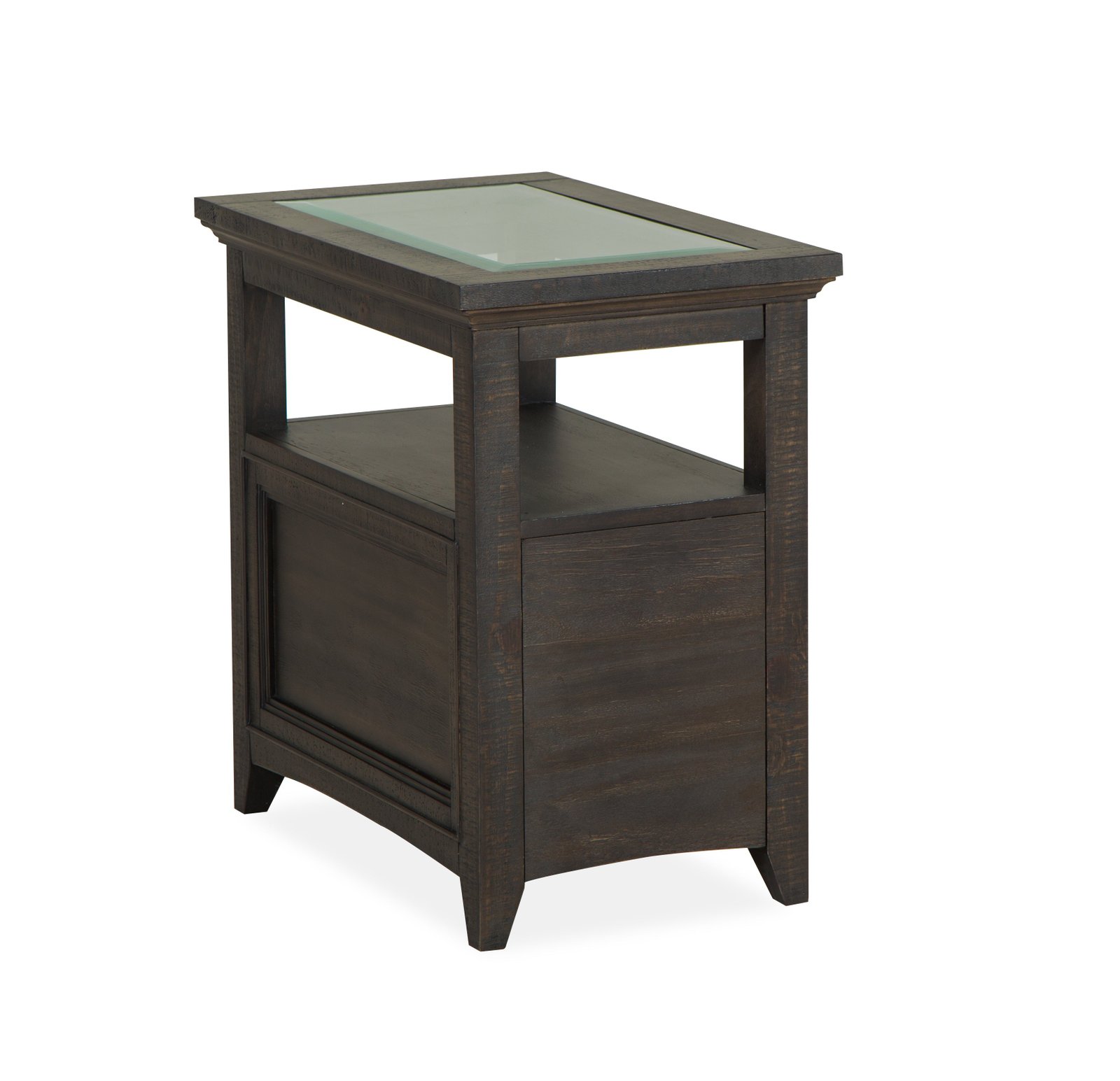 Westley Falls Chairside End Table in Graphite - Image 4