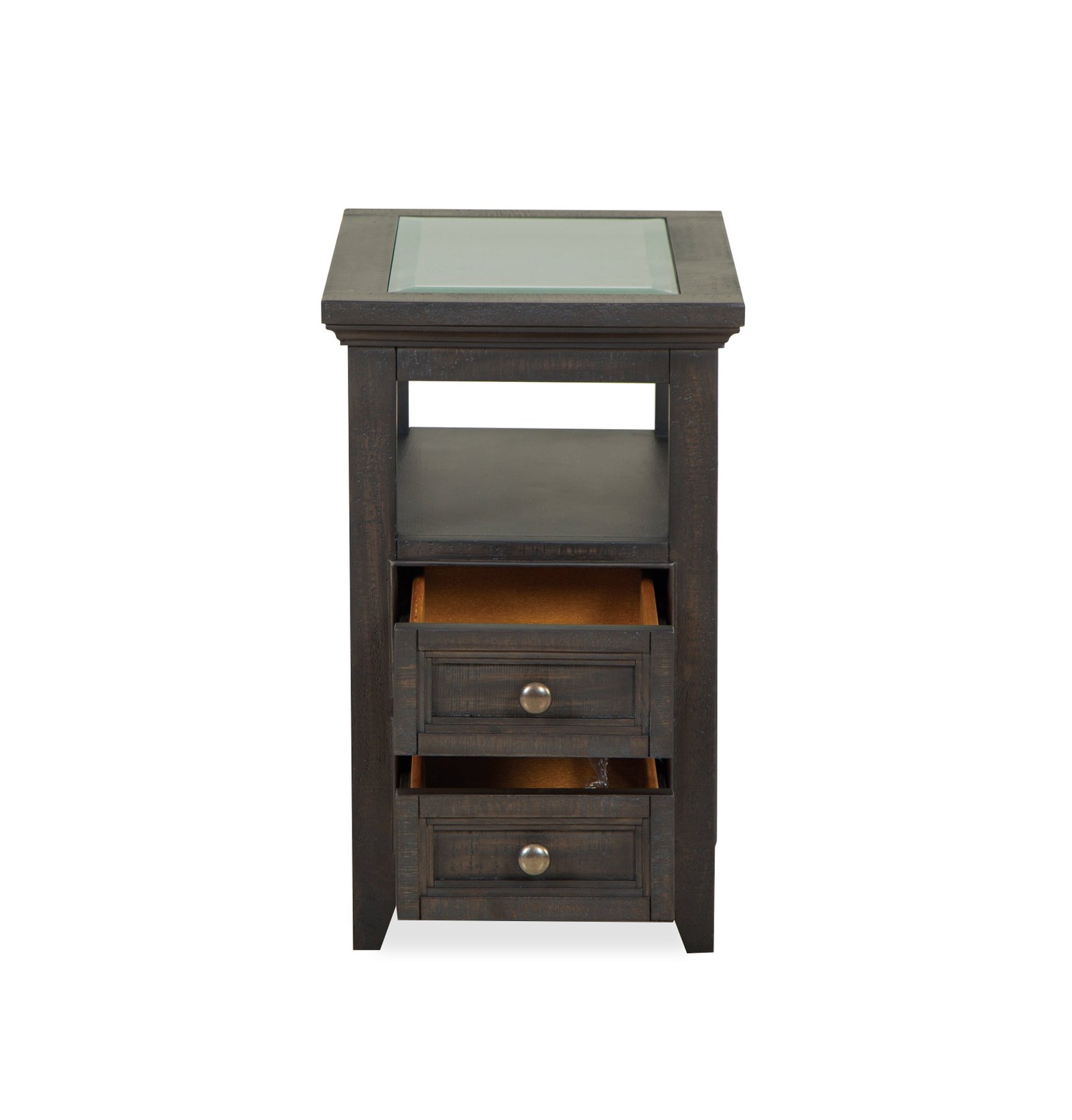 Westley Falls Chairside End Table in Graphite - Image 5